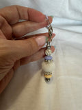 Water bottle handle charm